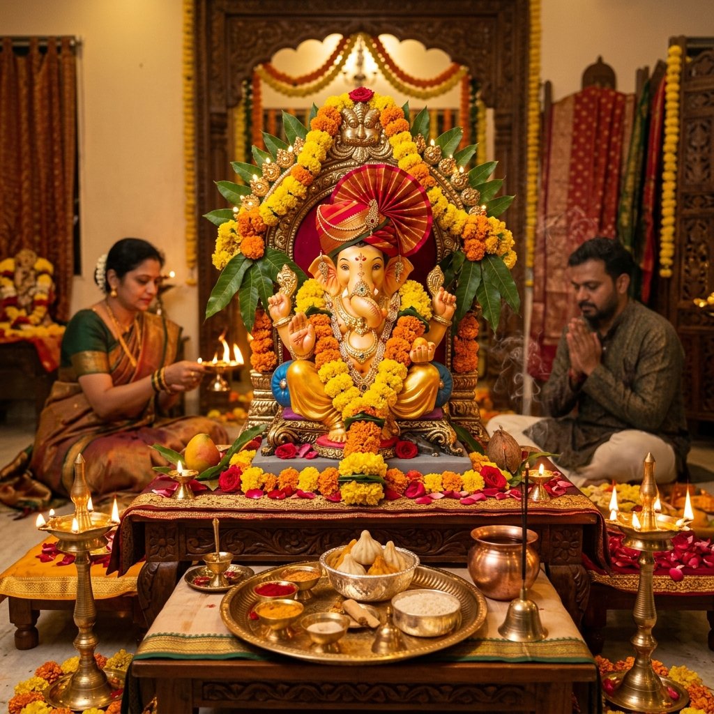 Ganesh Sthapana Ritual